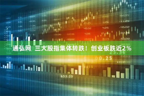 通弘网  三大股指集体转跌！创业板跌近2％